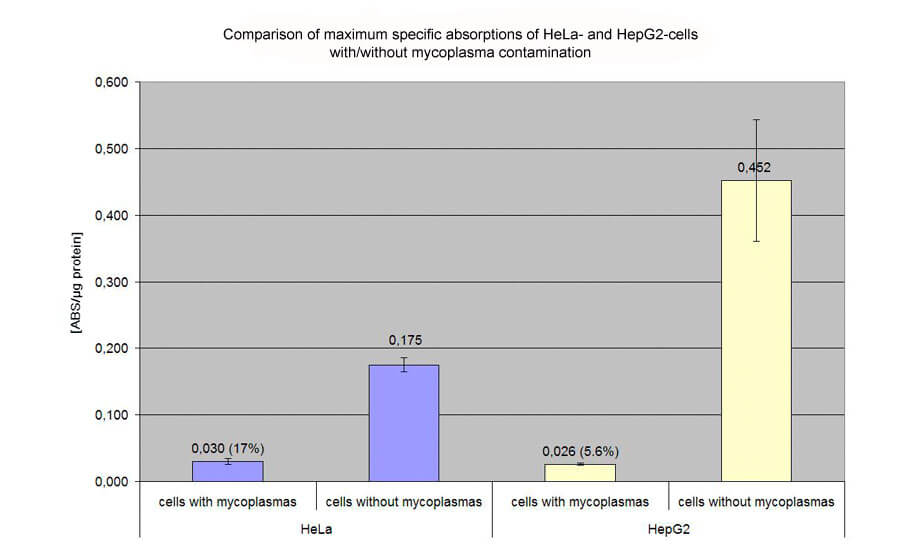 Effect of mycoplasma contamination on transfection efficiency | Biontex